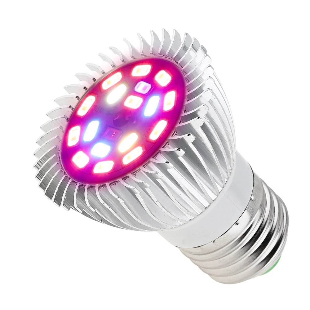 18W LEDs Plant Fill Grow Light Full Spectrum Band Red 11 Blue 3 + Warm 1 White 1 + Infrared 1 UV 1 for Grow Tent / Bonsai
18W LEDs Plant Fill Grow Light Full Spectrum Band Red 11 Blue 3 + Warm 1 White 1 + Infrared 1 UV 1 for Grow Tent / Bonsai