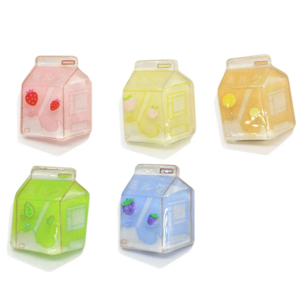 Kawaii Transparent Drink Bottle Resin Decoration Flatback Glitter Milk Fruit Box Keychain Ornament Making Scrapbook Diy Charms
Kawaii Transparent Drink Bottle Resin Decoration Flatback Glitter Milk Fruit Box Keychain Ornament Making Scrapbook Diy Charms