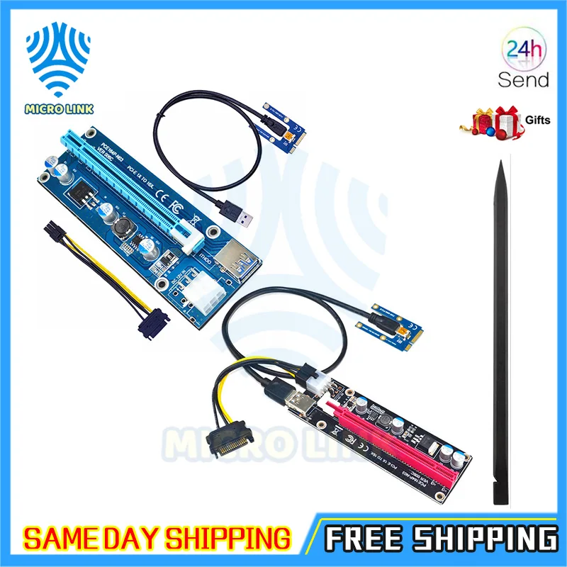 Мини PCIe к PCI express 16X Райзер для ноутбука внешняя графическая карта EXP GDC BTC Antminer Miner