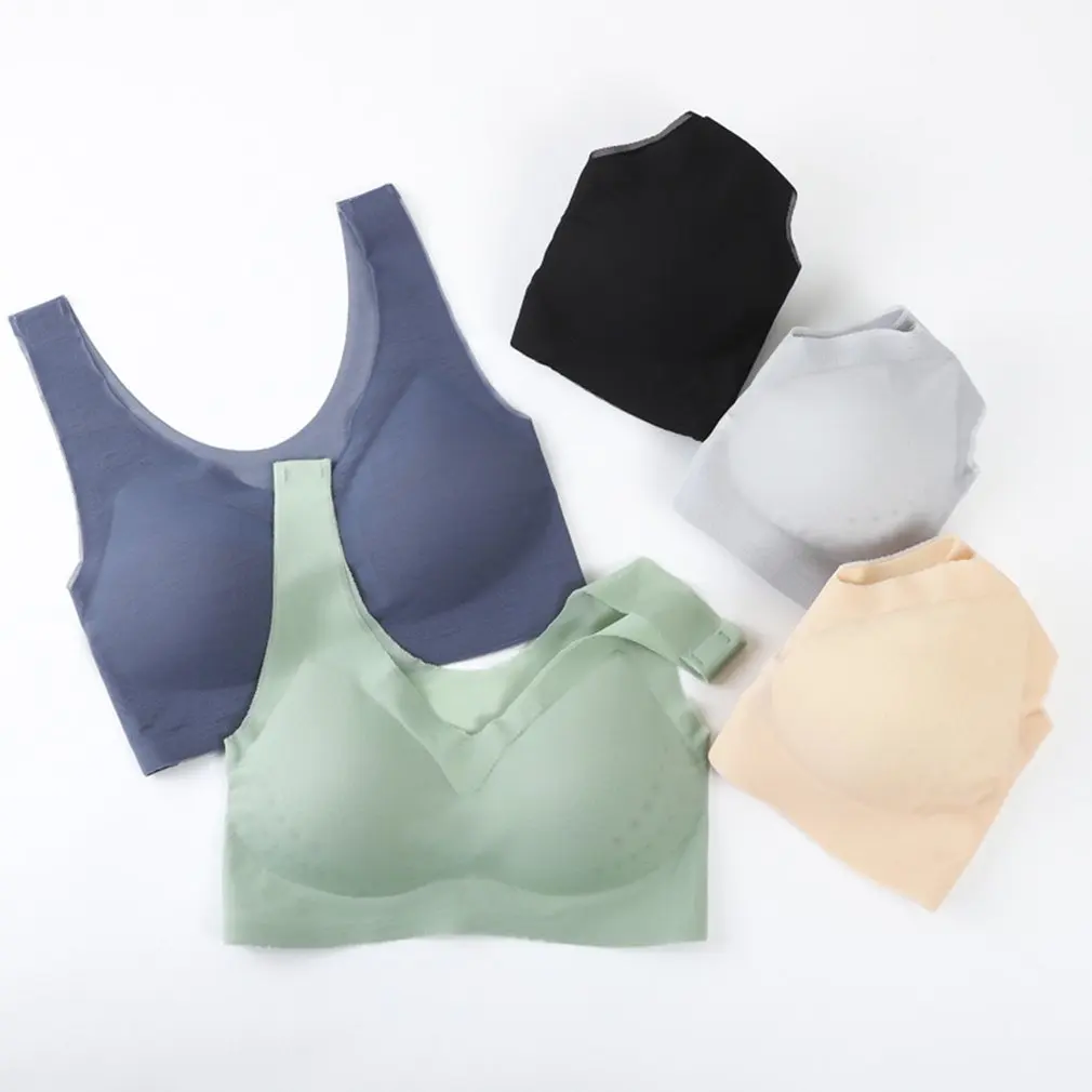 Thai Latex Underwear Bras For Women Plus Size M-4XL Push Up Bralette Seamless Bra Top Bh Comfort Cooling Gathers Shock-Proof Pad
Thai Latex Underwear Bras For Women Plus Size M-4XL Push Up Bralette Seamless Bra Top Bh Comfort Cooling Gathers Shock-Proof Pad