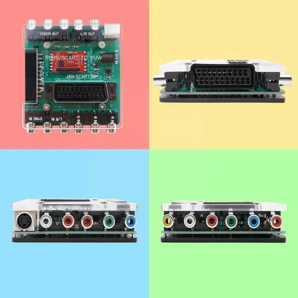 Terminal Converter Suitable For Sega MD SS DC PS SFC For RGBS/SCART For COMPONENT(YCBCR)/S H2H7
Terminal Converter Suitable For Sega MD SS DC PS SFC For RGBS/SCART For COMPONENT(YCBCR)/S H2H7