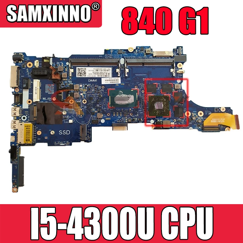 730804-001 730804-501 для HP Elitebook 840 G1 I5-4300U Материнская плата ноутбука 6050A2559101 SR1ED 216-0842121 DDR3 материнская плата для ноутбука
730804-001 730804-501 для HP Elitebook 840 G1 I5-4300U Материнская плата ноутбука 6050A2559101 SR1ED 216-0842121 DDR3 материнская плата для ноутбука