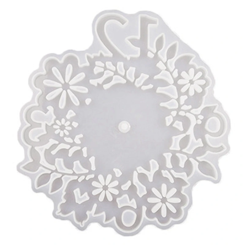 DIY Bougainvillea Clock Dial Silicone Mold For Resin Epoxy Resin Crystal Handmade Home Decoration Crafts
DIY Bougainvillea Clock Dial Silicone Mold For Resin Epoxy Resin Crystal Handmade Home Decoration Crafts