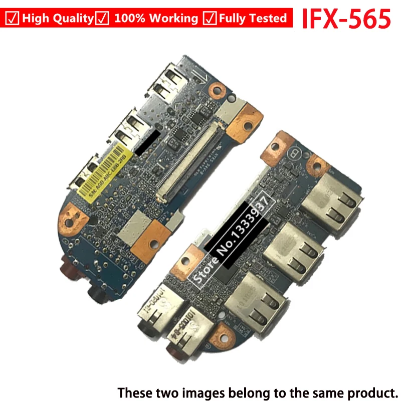 Original for Sony Vaio VPC EA EB VPCEA VPCEB VPC-EA VPC-EB IFX-565 USB IFX565 USB Audio Sound Board Audio USB DB M960
Original for Sony Vaio VPC EA EB VPCEA VPCEB VPC-EA VPC-EB IFX-565 USB IFX565 USB Audio Sound Board Audio USB DB M960