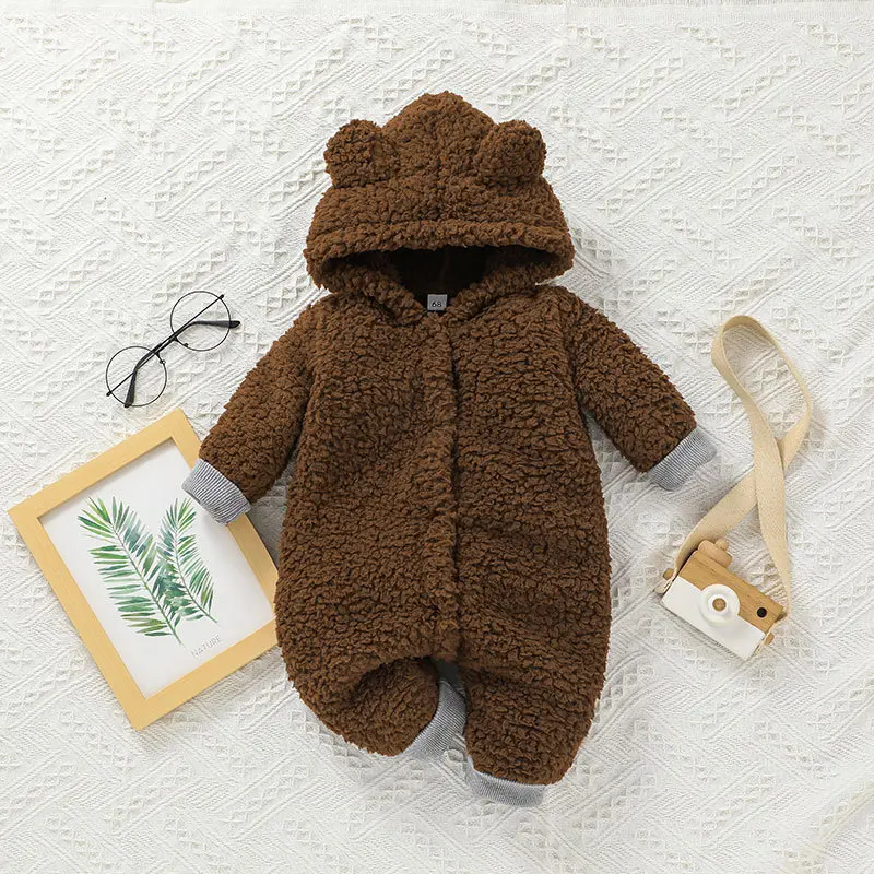 Toddler Baby Rompers Winter Warm Boys Infant Clothes Long Sleeve Zipper Coral Fleece Newborn Thick Clothes Jumpsuit
Toddler Baby Rompers Winter Warm Boys Infant Clothes Long Sleeve Zipper Coral Fleece Newborn Thick Clothes Jumpsuit