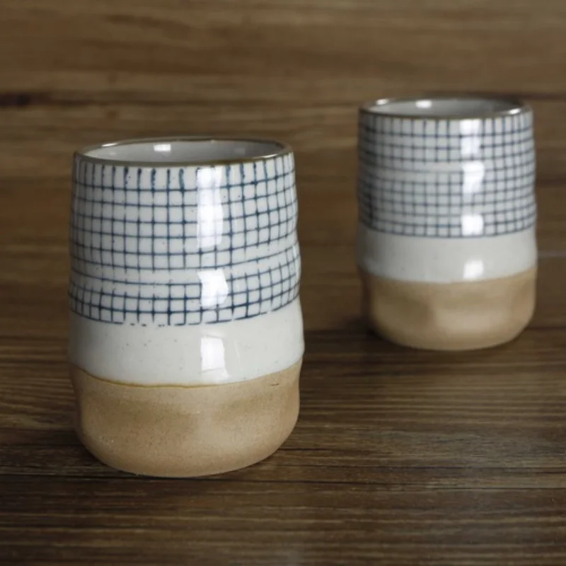 Creative Ceramic Teacup Japanese Cups Milk Cup Retro Coarse Pottery Coffee Cup Tea Set Ceramic Tea Cup Reusable Cup
Creative Ceramic Teacup Japanese Cups Milk Cup Retro Coarse Pottery Coffee Cup Tea Set Ceramic Tea Cup Reusable Cup