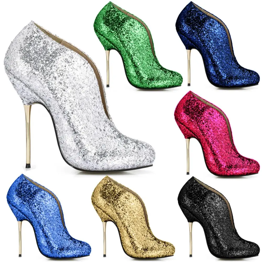 CHMILE CHAU Glitter Fashion Bridal Bootie Ankle Boot Women Stiletto Metal High Heel Bottes cheville Talon Femmes Mariage 3845-e2
CHMILE CHAU Glitter Fashion Bridal Bootie Ankle Boot Women Stiletto Metal High Heel Bottes cheville Talon Femmes Mariage 3845-e2