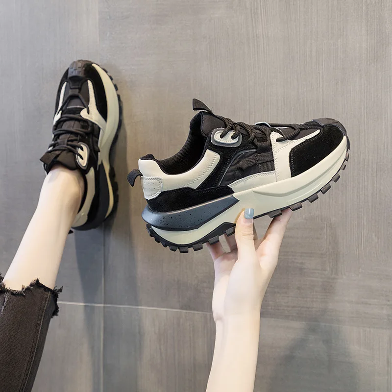Old Shoes Sports Forrest Shoes 2021 New Ins Tide Thick Bottom Color Matching Wild Casual Autumn Deer Season Leather Female Fit
Old Shoes Sports Forrest Shoes 2021 New Ins Tide Thick Bottom Color Matching Wild Casual Autumn Deer Season Leather Female Fit