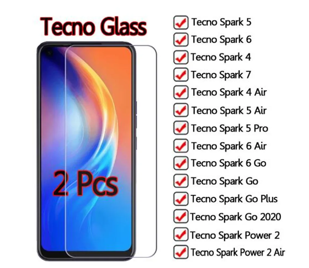 Glass For Tecno Spark 7 5 4 6 Air Go Pro Glass For Tecno Spark Power 2 Air Go Plus 2020 Cover Phone Front Screen Protector Film
Glass For Tecno Spark 7 5 4 6 Air Go Pro Glass For Tecno Spark Power 2 Air Go Plus 2020 Cover Phone Front Screen Protector Film