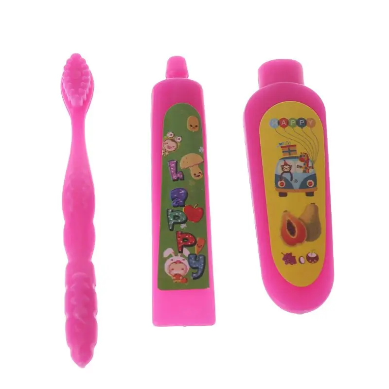 1 Set Doll Toothbrush Miniatures Toothpaste Tube Cup Bathroom Decoration Accessories Dolls Children Kids Gifts Toy Dollhouse
1 Set Doll Toothbrush Miniatures Toothpaste Tube Cup Bathroom Decoration Accessories Dolls Children Kids Gifts Toy Dollhouse