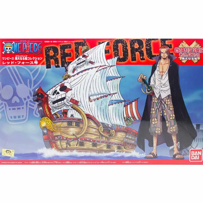 Bandai Hobby Figure-Rise One Piece Four Emperor Shanks' Flag Red Force Grand Ship Collection Assembly Plastic Model Kit Kids Toy
Bandai Hobby Figure-Rise One Piece Four Emperor Shanks' Flag Red Force Grand Ship Collection Assembly Plastic Model Kit Kids Toy