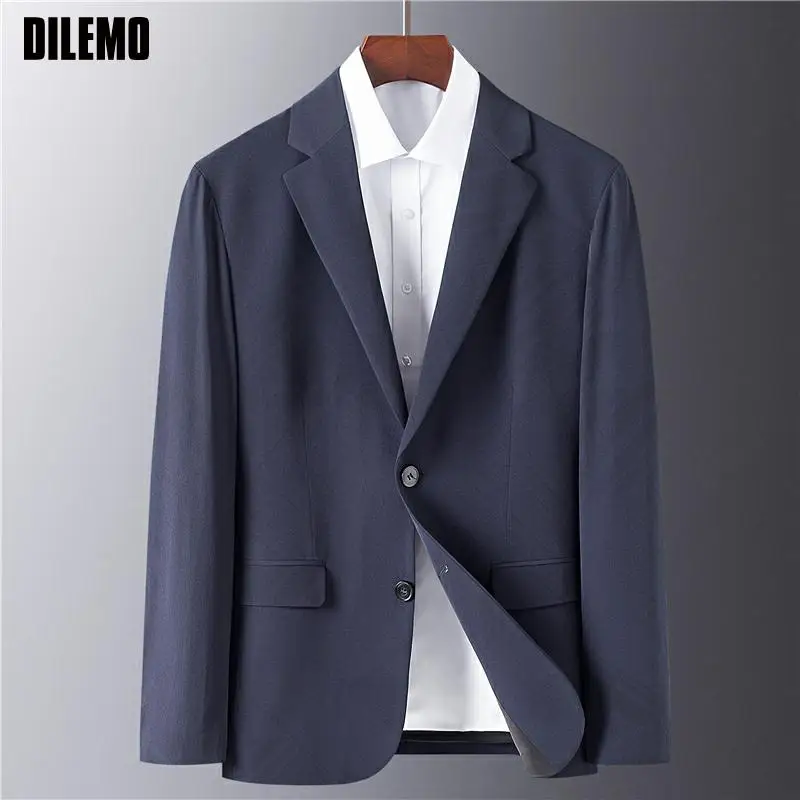 High End 2021 New Designer Brand Luxury Casual Fashion Navy Blue Party Mens Blazer Suite Jacket Elegant Slim Fit Mens Clothing
High End 2021 New Designer Brand Luxury Casual Fashion Navy Blue Party Mens Blazer Suite Jacket Elegant Slim Fit Mens Clothing