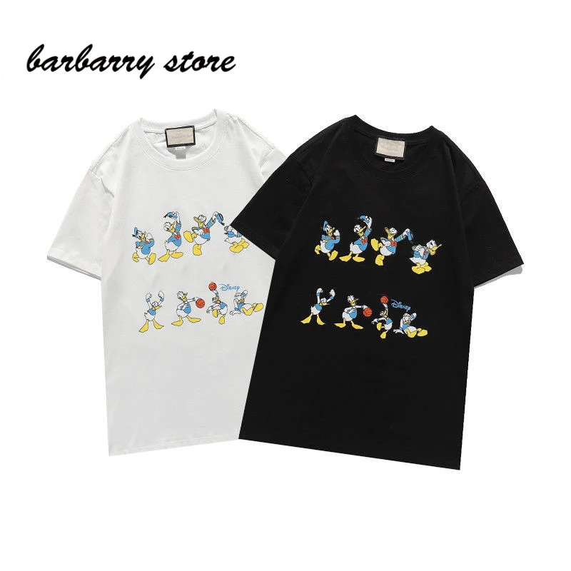 Spring summer high quality cartoon printed short sleeve top fashionable versatile short sleeve round neck loose Unisex T-shirt
Spring summer high quality cartoon printed short sleeve top fashionable versatile short sleeve round neck loose Unisex T-shirt