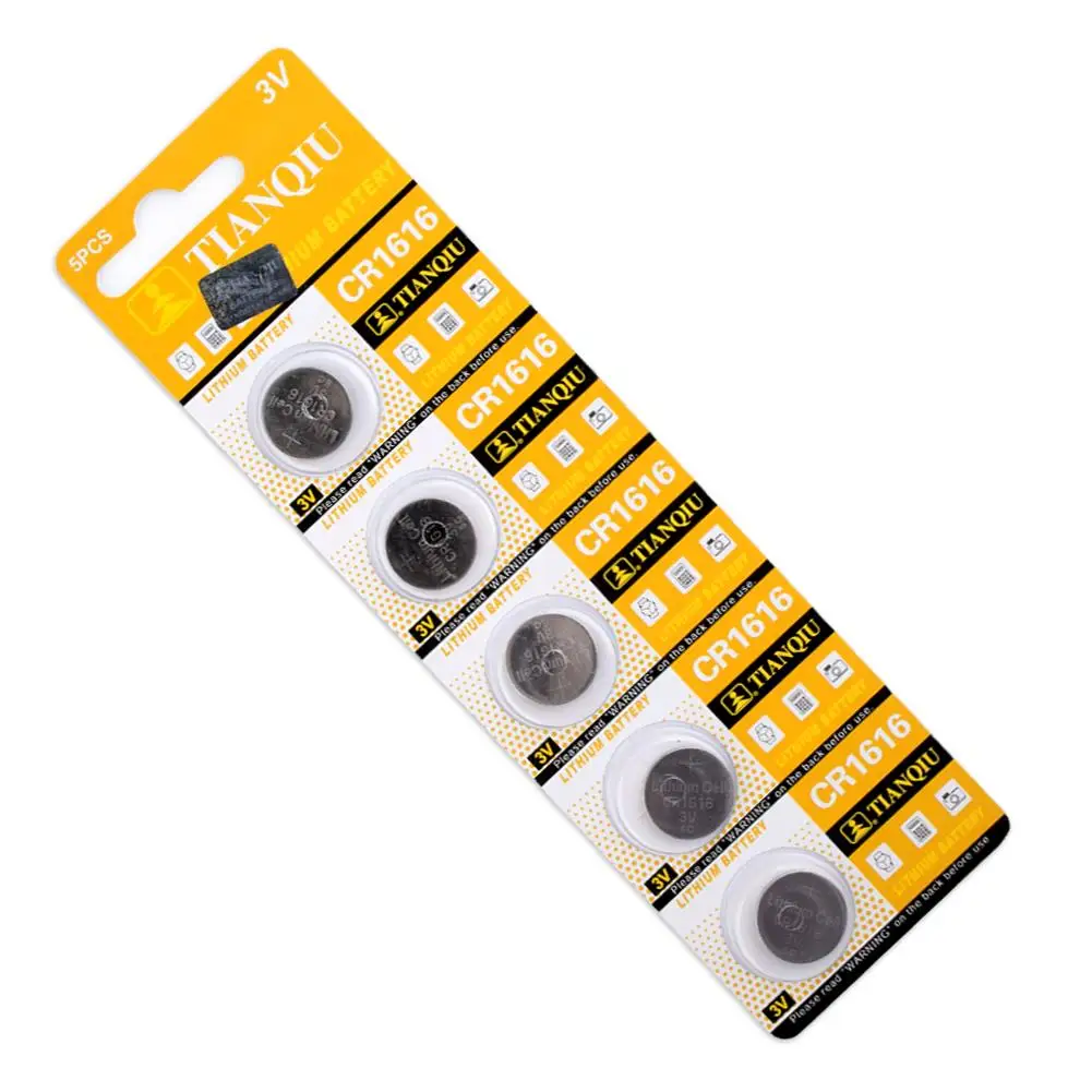 50PCS 3V Lithium Button/Coin Cells Batteries CR1616 BR1616 ECR1616 5021LC DL1616 3V Button Coin Cells Battery Bulk Lot
50PCS 3V Lithium Button/Coin Cells Batteries CR1616 BR1616 ECR1616 5021LC DL1616 3V Button Coin Cells Battery Bulk Lot