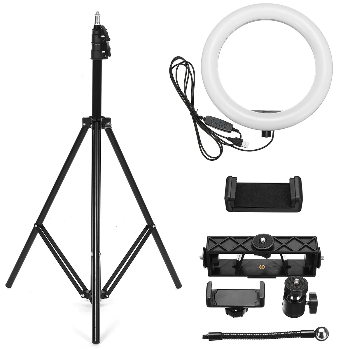 Ring Lamp Selfie Led Ring Protection Light Selfie With Tripod Ring Light Double Clip Adjustable source Photography For Youtube
Ring Lamp Selfie Led Ring Protection Light Selfie With Tripod Ring Light Double Clip Adjustable source Photography For Youtube