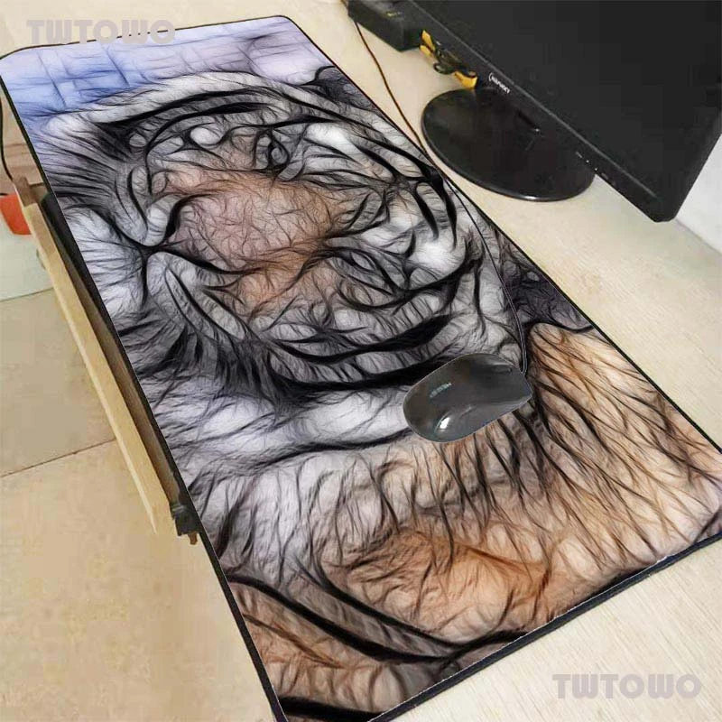 Animal Tiger Large Gamer Big Mouse Pad Mat Computer Mice pads XXL XL L M Keyboard Desk Mat
Animal Tiger Large Gamer Big Mouse Pad Mat Computer Mice pads XXL XL L M Keyboard Desk Mat