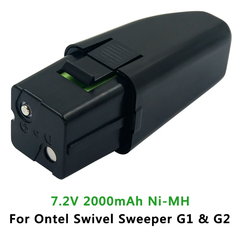 Фото 7.2в 2.0Ah Ni MH пылесос Repalcement батарея для Ontel поворотный уборочная машина G1 & G2