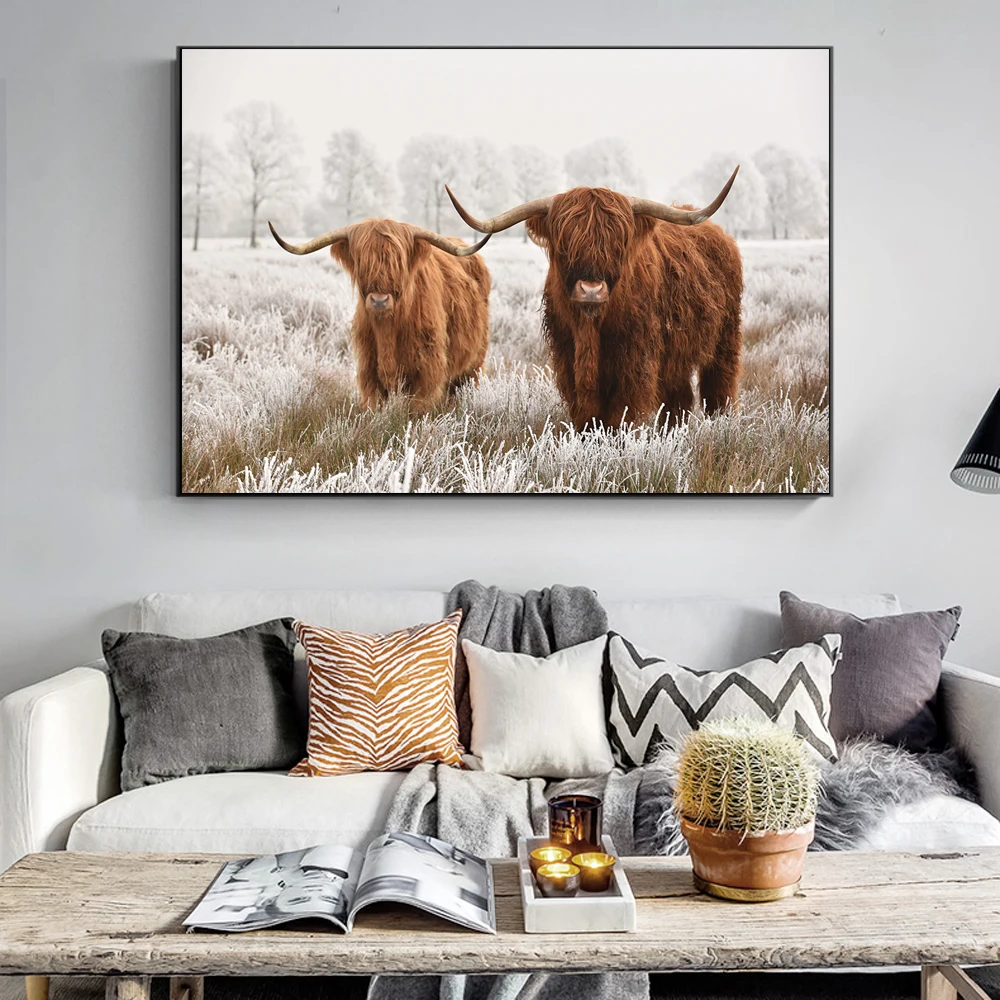 Cow Yak Bison On The Prairie Art Canvas Print Painting Wild Animal Fashion Wall Picture Living Room Home Decoration Poster
Cow Yak Bison On The Prairie Art Canvas Print Painting Wild Animal Fashion Wall Picture Living Room Home Decoration Poster