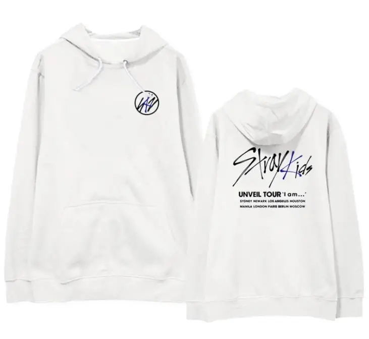 New arrival straykids unveil tour concert city names printing hoodie unisex kpop fleece/thin pullover sweatshirts
New arrival straykids unveil tour concert city names printing hoodie unisex kpop fleece/thin pullover sweatshirts