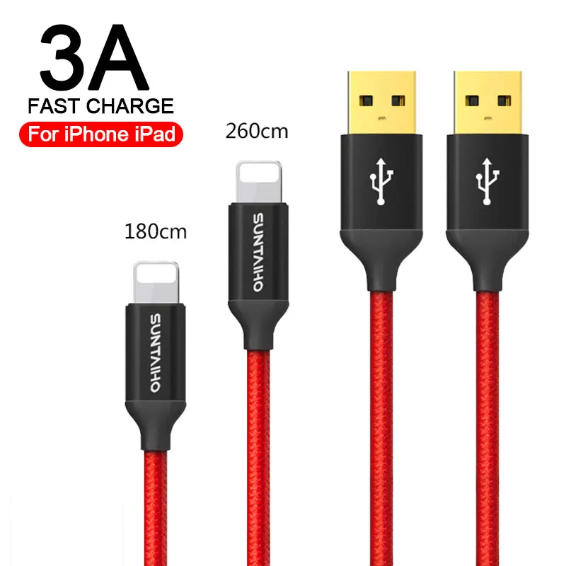USB Cable 3A Fast Charging USB Charger Cable For iPhone 12 11 Pro XS Max 7 8 Plus iPad Gilded Fever Nylon Cord Usb Data Cable
USB Cable 3A Fast Charging USB Charger Cable For iPhone 12 11 Pro XS Max 7 8 Plus iPad Gilded Fever Nylon Cord Usb Data Cable