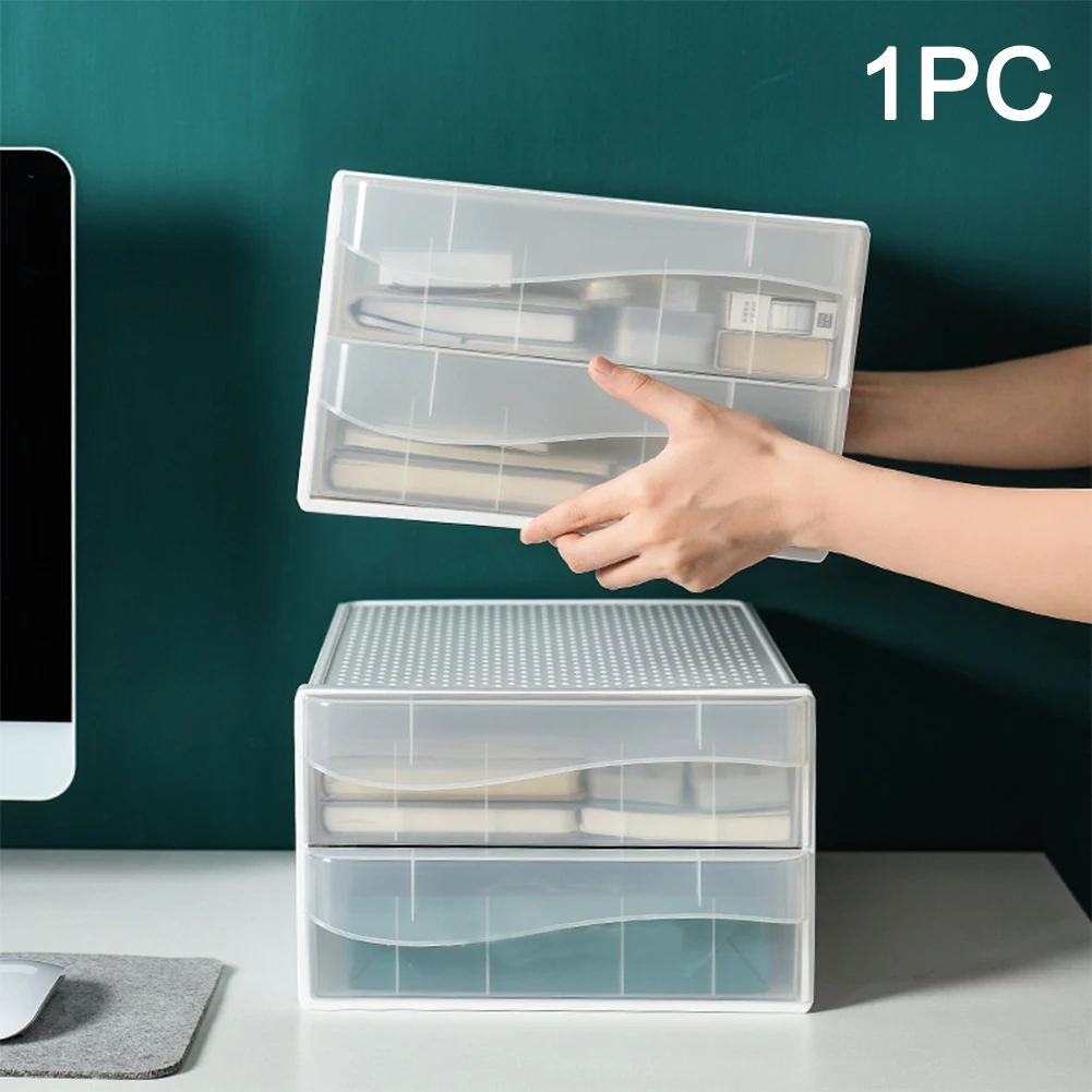 A4 Office Desktop Storage Box Multifunction Double Layer Pens Mobile Phones Cards Drawer Type Home Paper Documents Nordic Style
A4 Office Desktop Storage Box Multifunction Double Layer Pens Mobile Phones Cards Drawer Type Home Paper Documents Nordic Style