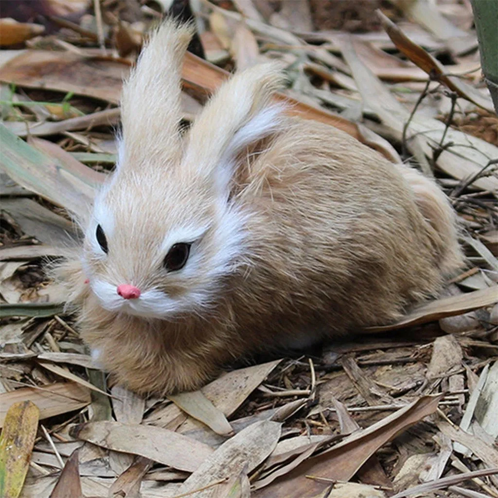 15cm Lovely Realistic Cute Plush Rabbits Lifelike Animal Simulation Toy Birthday Gift Christmas gift Clear Outline And Lifelike
15cm Lovely Realistic Cute Plush Rabbits Lifelike Animal Simulation Toy Birthday Gift Christmas gift Clear Outline And Lifelike