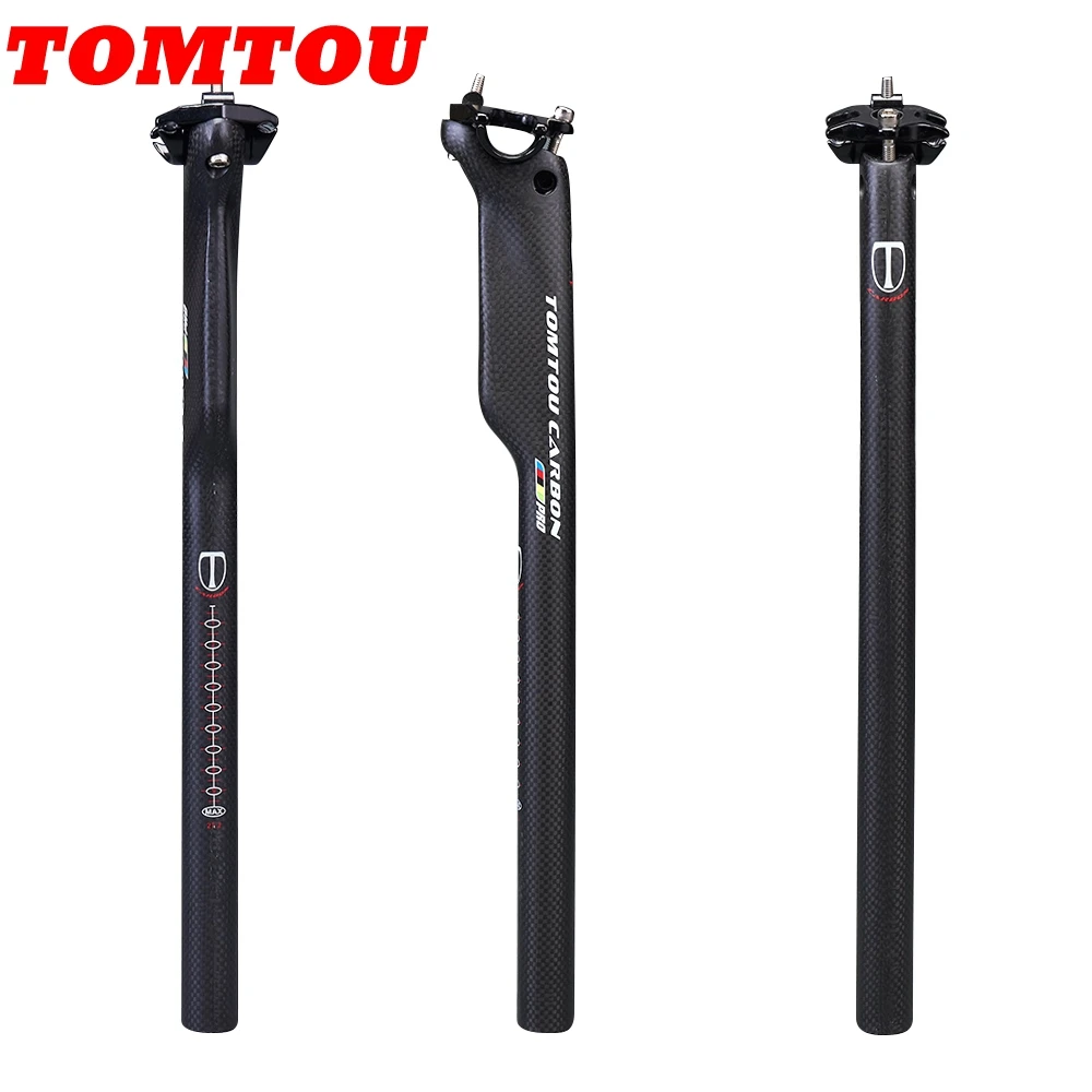 TOMTOU PRO Cycling Carbon Fiber Seatpost MTB Mountain Road Bike Seat Post Bicycle Parts 27.2mm 30.8mm 31.6mm
TOMTOU PRO Cycling Carbon Fiber Seatpost MTB Mountain Road Bike Seat Post Bicycle Parts 27.2mm 30.8mm 31.6mm