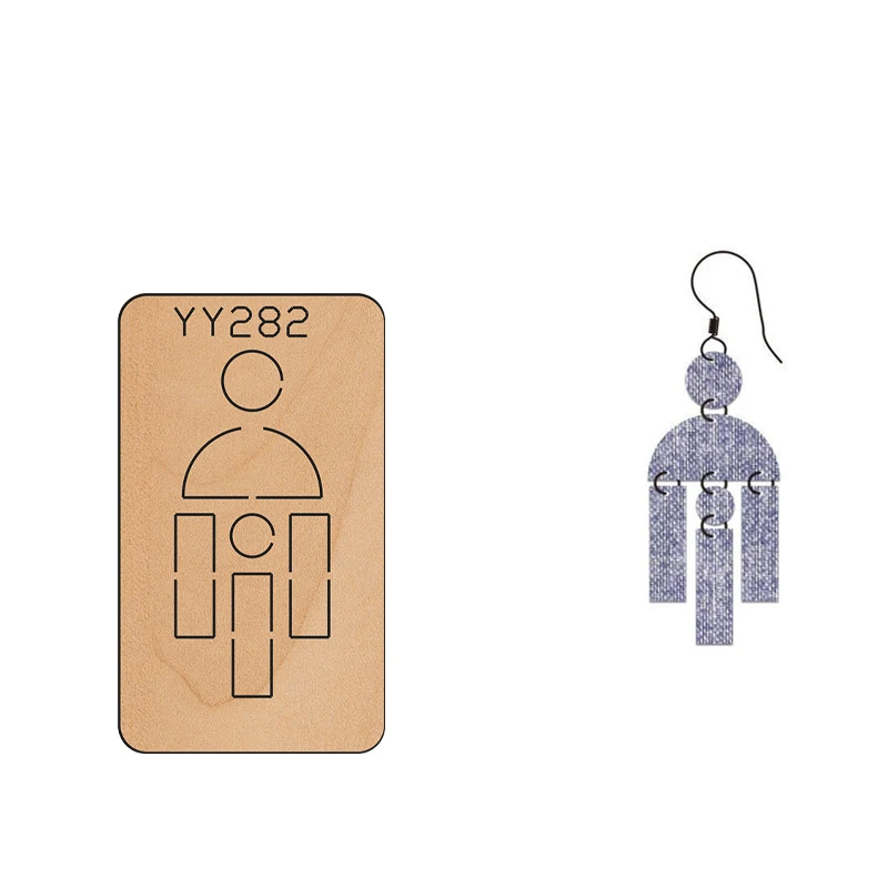 Wood Mold Earrings Cut Mold Earring Wood Mold YY282 Is Compatible with Most Manual Die Cut
Wood Mold Earrings Cut Mold Earring Wood Mold YY282 Is Compatible with Most Manual Die Cut