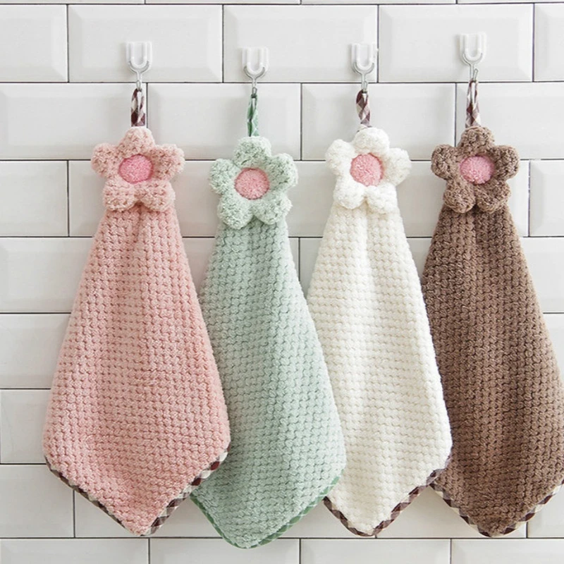 Lovely Sunflower Hanging Hand Towel Absorbent Cleaning Towel 5/10pcs Barthroom Supplies Kitchen Cleaning Tool
Lovely Sunflower Hanging Hand Towel Absorbent Cleaning Towel 5/10pcs Barthroom Supplies Kitchen Cleaning Tool