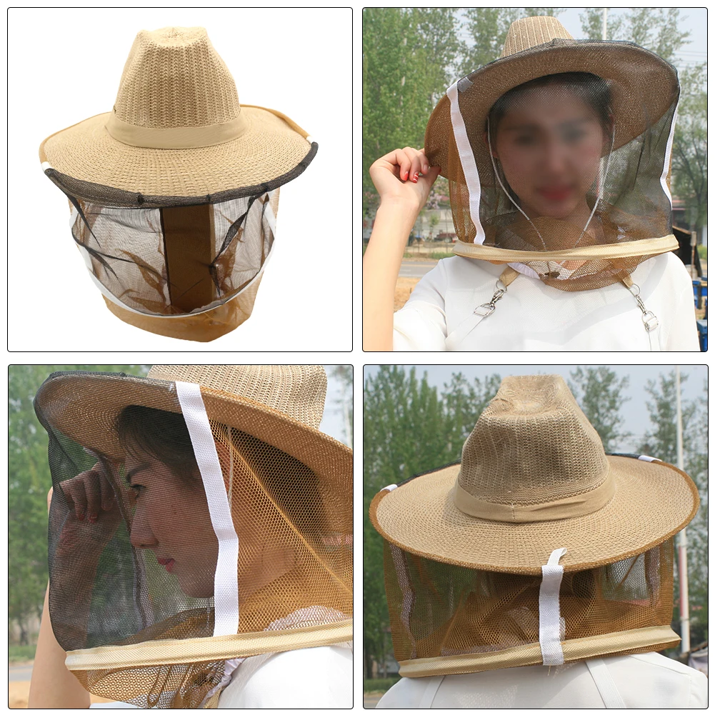 Anti Bee Hat Protective Net Beekeeping Supplies Veil Breathable Insect Proof Durable Protection Beekeeper Cowboy Equipment
Anti Bee Hat Protective Net Beekeeping Supplies Veil Breathable Insect Proof Durable Protection Beekeeper Cowboy Equipment