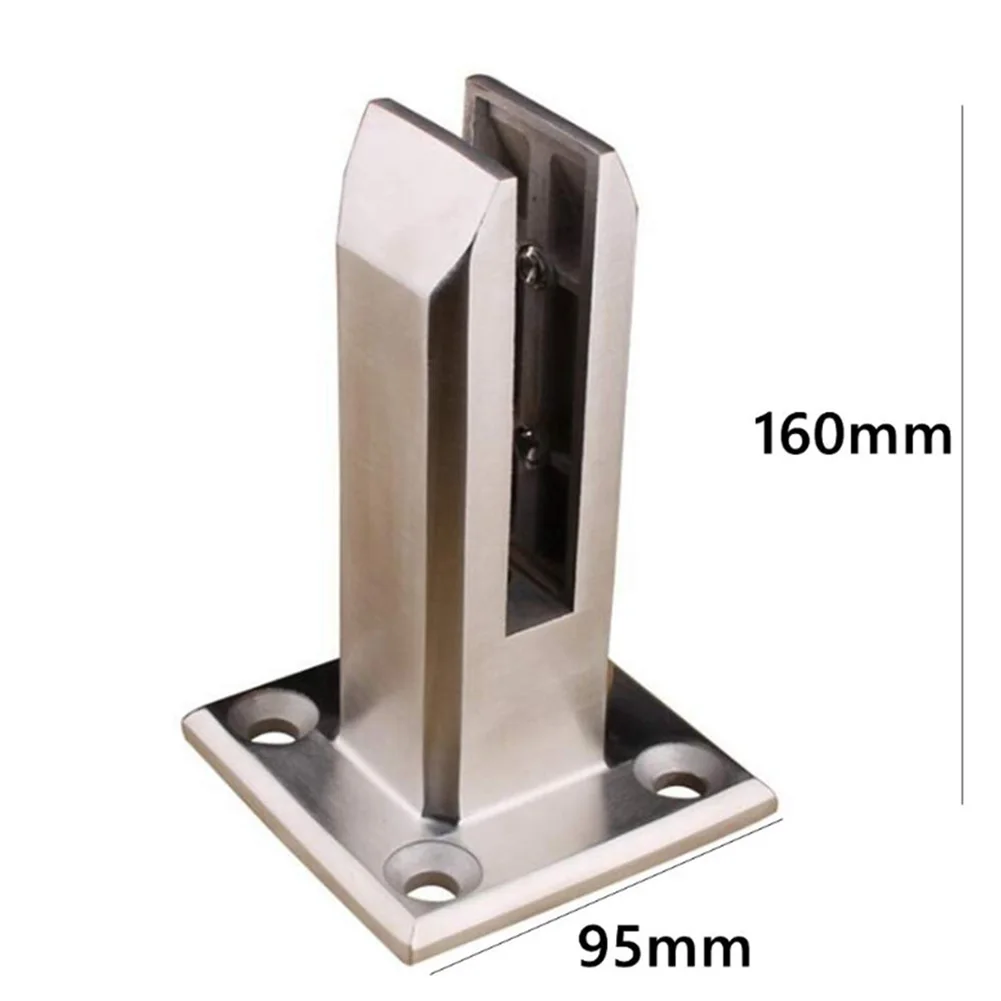 Stainless Steel Glass Pool Clamp Glass Panel Pool Fence Balustrade Railing Post Staircase Bracket Balcony Garden Floor Mount
Stainless Steel Glass Pool Clamp Glass Panel Pool Fence Balustrade Railing Post Staircase Bracket Balcony Garden Floor Mount