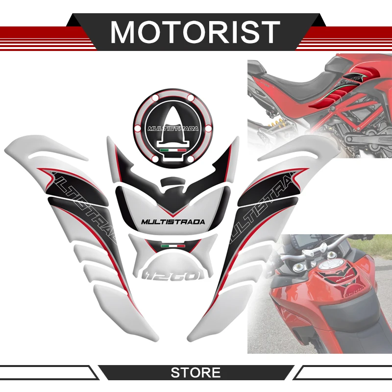 New Motorcycle 3D Oil Tank Pad flanks fuel cap Protective Stickers Decals For Ducati Multistrada 1260 2015-2020 decorative decal
New Motorcycle 3D Oil Tank Pad flanks fuel cap Protective Stickers Decals For Ducati Multistrada 1260 2015-2020 decorative decal