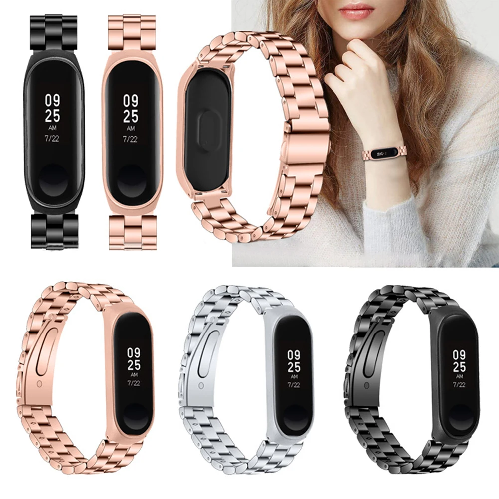 Replace Wrist Strap Metal Stainless Steel For Xiaomi Mi Band 3 &4 Wristband Smart Watch Band Screwless Stainless Steel
Replace Wrist Strap Metal Stainless Steel For Xiaomi Mi Band 3 &4 Wristband Smart Watch Band Screwless Stainless Steel