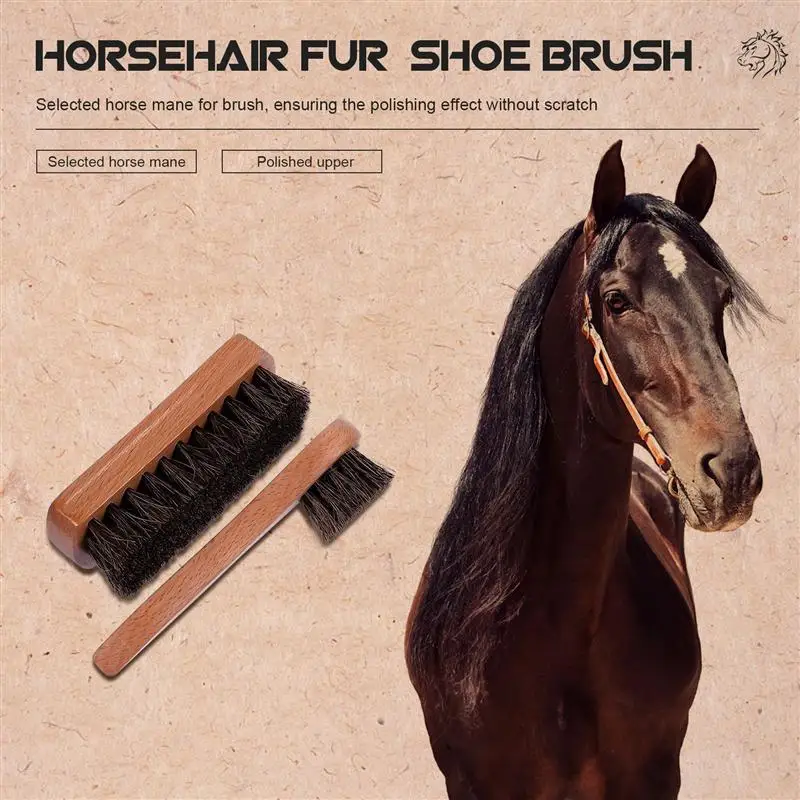 2pcs Horse Bristle Shoes Brushes Leather Shoes Polishing Brushes Polishing Tools
2pcs Horse Bristle Shoes Brushes Leather Shoes Polishing Brushes Polishing Tools