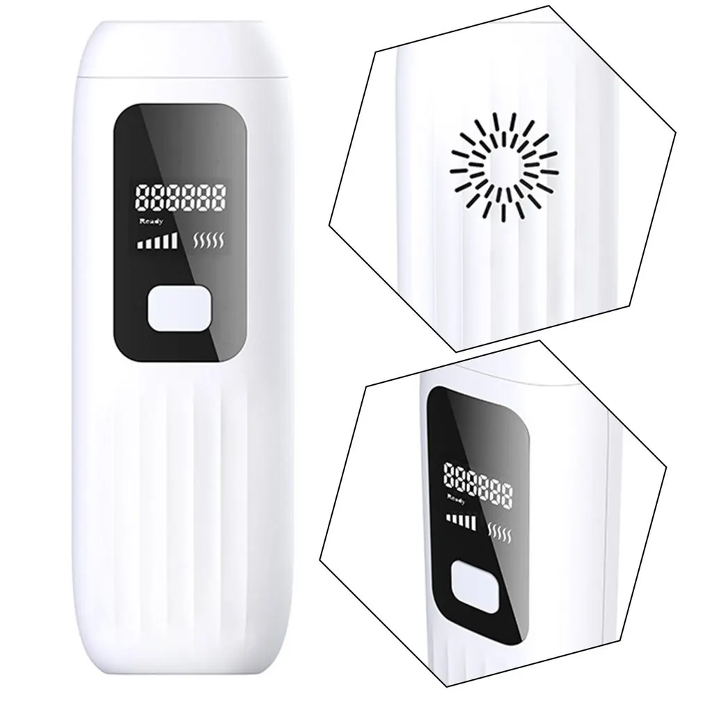 Portable Epilator Permanent IPL Photoepilator Hair Removal Painless Electric Epilator Hair Remover Device Household
Portable Epilator Permanent IPL Photoepilator Hair Removal Painless Electric Epilator Hair Remover Device Household