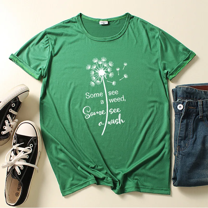 Same See A Weed Letter Print Women T Shirt Short Sleeve O Neck Loose Women Tshirt Ladies Tee Shirt Tops Clothes Camisetas Mujer
Same See A Weed Letter Print Women T Shirt Short Sleeve O Neck Loose Women Tshirt Ladies Tee Shirt Tops Clothes Camisetas Mujer