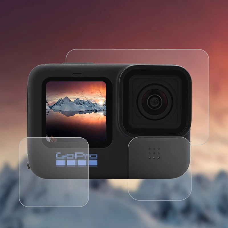 2 комплекта закаленное стекло для защиты экрана пленка для объектива для GoPro Hero 10/9 Черная защитная пленка для объектива спортивной камеры ак...
2 комплекта закаленное стекло для защиты экрана пленка для объектива для GoPro Hero 10/9 Черная защитная пленка для объектива спортивной камеры ак...
