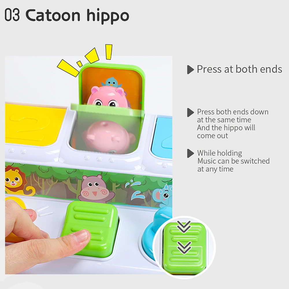 Learning Interactive Pop Up Shape Animals Toy Switch Box Button Box Baby Intelligence Push Doll Toy Baby Development Toy Game
Learning Interactive Pop Up Shape Animals Toy Switch Box Button Box Baby Intelligence Push Doll Toy Baby Development Toy Game