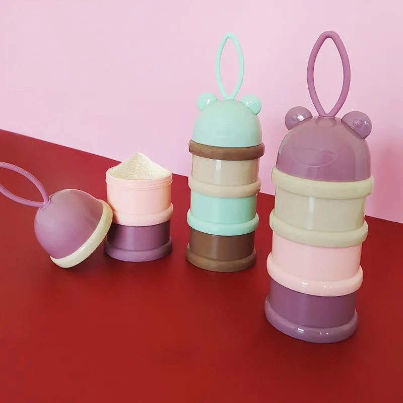 Portable Newborn Baby Food Storage Box Essential Milk Powder Boxes Toddle Kids Formula Milk Box 3 Cells Grid Snacks Container
Portable Newborn Baby Food Storage Box Essential Milk Powder Boxes Toddle Kids Formula Milk Box 3 Cells Grid Snacks Container