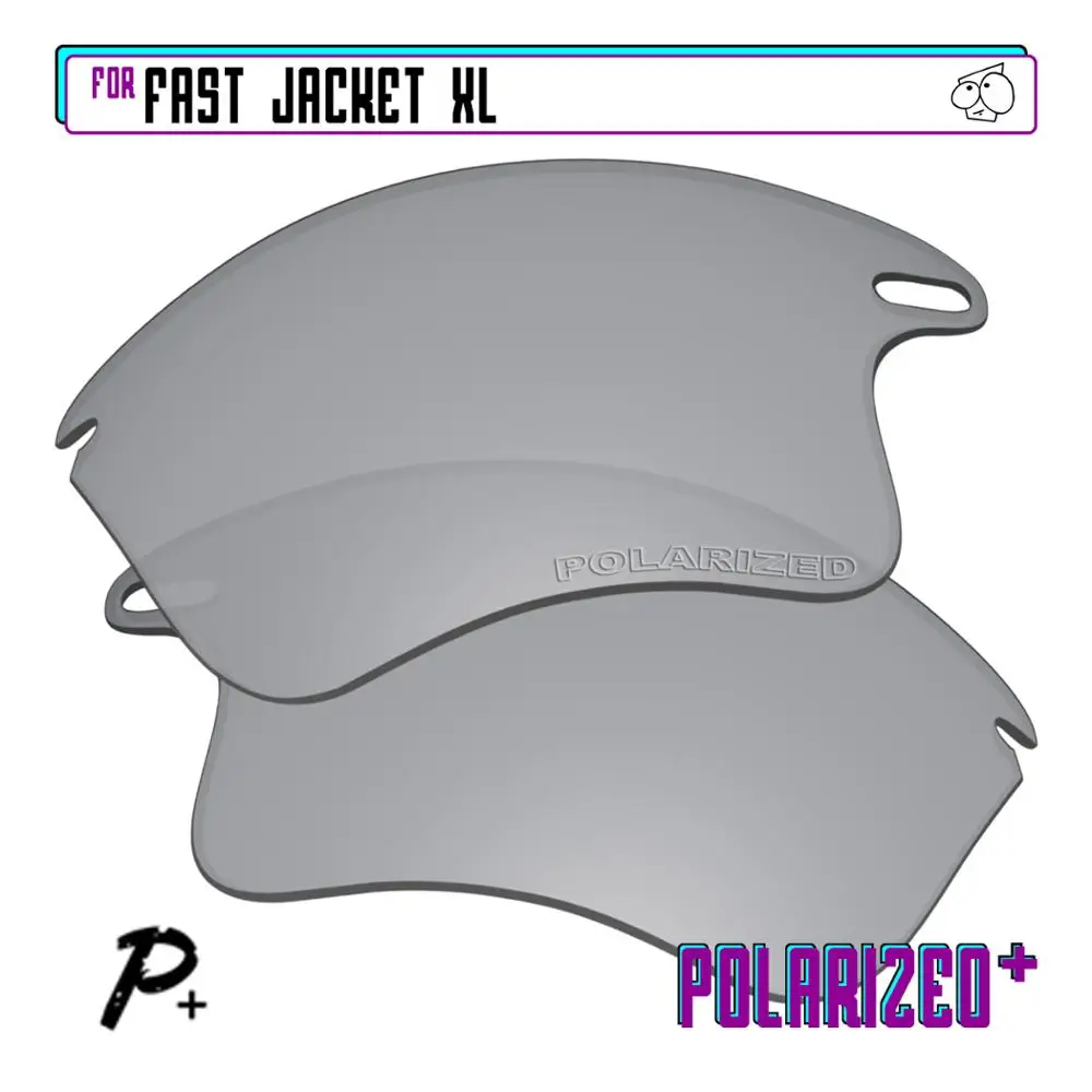Поляризованные Сменные линзы EZReplace для-солнцезащитных очков Oakley Fast Jacket XL-серебристые P Plus
Поляризованные Сменные линзы EZReplace для-солнцезащитных очков Oakley Fast Jacket XL-серебристые P Plus
