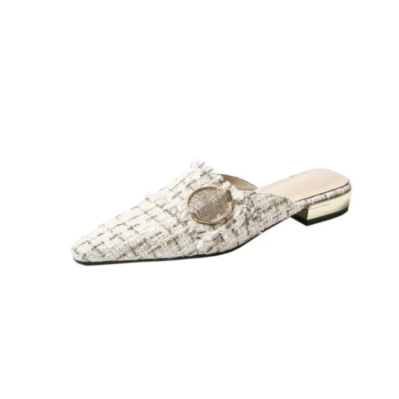 Product Name:Women's Shoes 2021 Spring Fashion Korean Style Simple All-Match Cloth Slippers Casual Solid Color Low-Heel Comforta
Product Name:Women's Shoes 2021 Spring Fashion Korean Style Simple All-Match Cloth Slippers Casual Solid Color Low-Heel Comforta