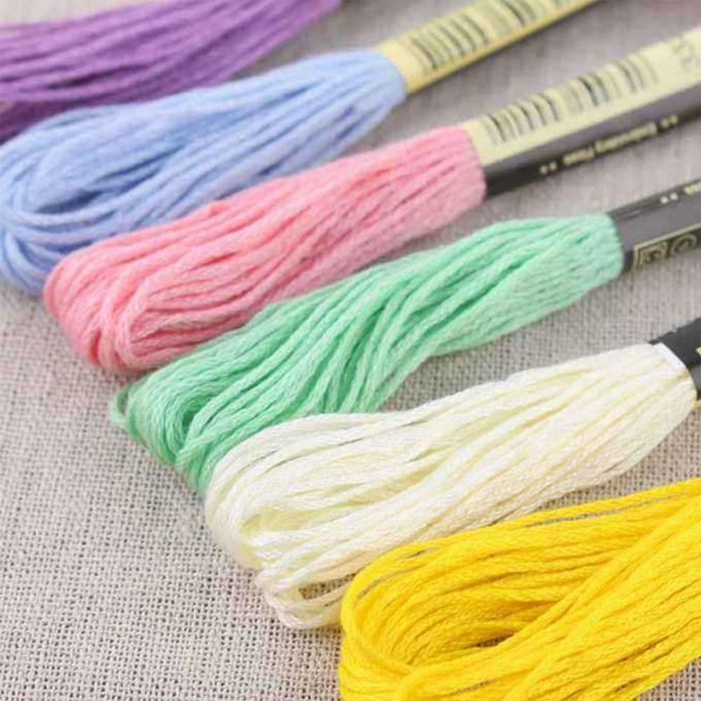 DIY Apparel Sewing Fabric Embroidery Floss Durable Suitable for Friendship Bracelets Handicrafts Sewing Tools Accessory
DIY Apparel Sewing Fabric Embroidery Floss Durable Suitable for Friendship Bracelets Handicrafts Sewing Tools Accessory