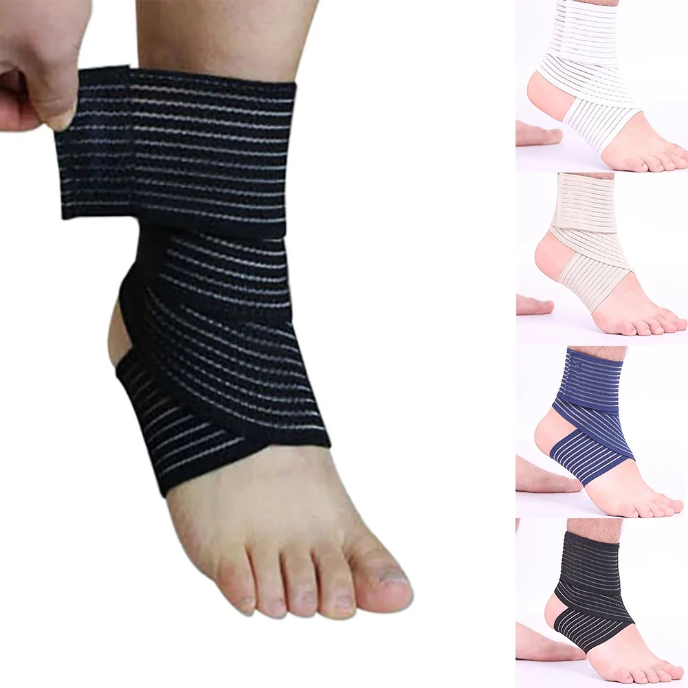 1pcs High Quality Ankle Support Spirally Wound Bandage Volleyball Basketball Ankle Orotection Adjustable Elastic Bands
1pcs High Quality Ankle Support Spirally Wound Bandage Volleyball Basketball Ankle Orotection Adjustable Elastic Bands