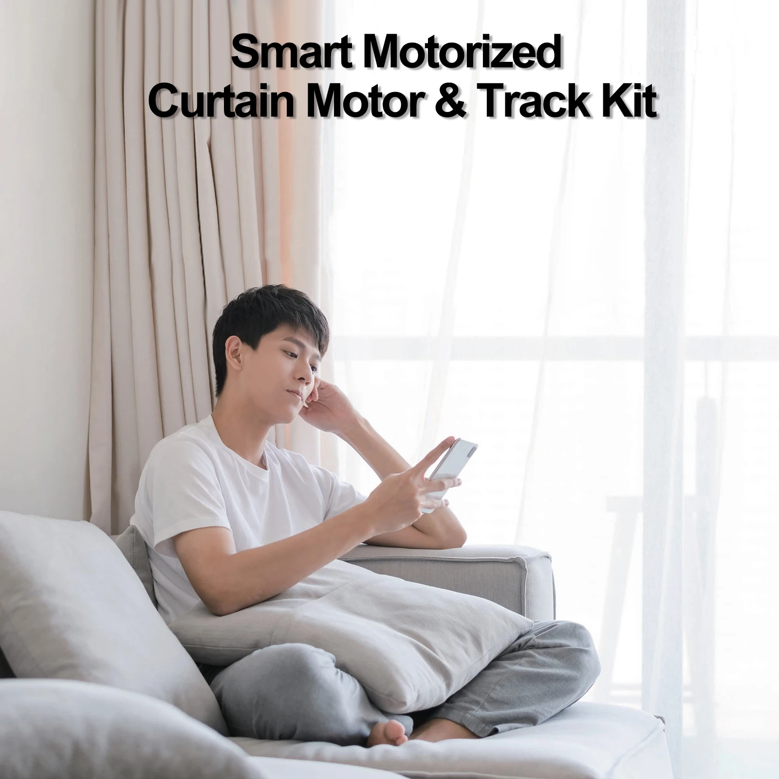 Tuya WIFI Motorized Curtain Track Kit Smart Curtain Blind Motor Timing APP Remote Control AU PLUG Electric Curtain Track
Tuya WIFI Motorized Curtain Track Kit Smart Curtain Blind Motor Timing APP Remote Control AU PLUG Electric Curtain Track