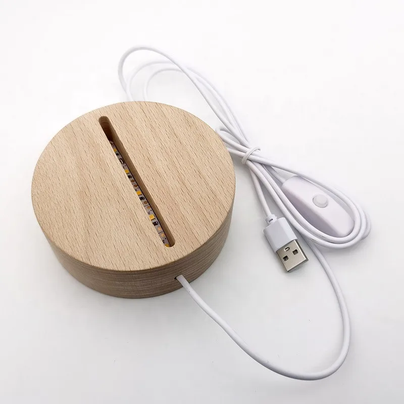 ANNXIN USB On/Off Wood Base 3D LED Bedroom Wooden Lamp Night Light Base
ANNXIN USB On/Off Wood Base 3D LED Bedroom Wooden Lamp Night Light Base