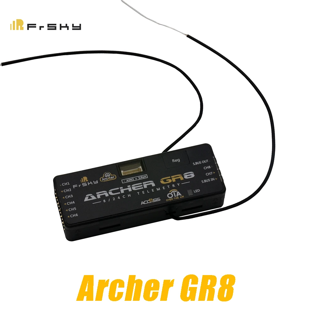 Приемник доступа ARCHER GR8 FrSky 2,4 ГГц с гриро для радиоуправляемого планера, совместимый с X9DP2019 TENDEM X20 X10 Express
Приемник доступа ARCHER GR8 FrSky 2,4 ГГц с гриро для радиоуправляемого планера, совместимый с X9DP2019 TENDEM X20 X10 Express