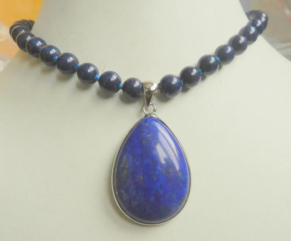 New 8mm Natural Egyptians Lapiss Lazulis 28x36mm pendant Necklace 18"A
New 8mm Natural Egyptians Lapiss Lazulis 28x36mm pendant Necklace 18"A