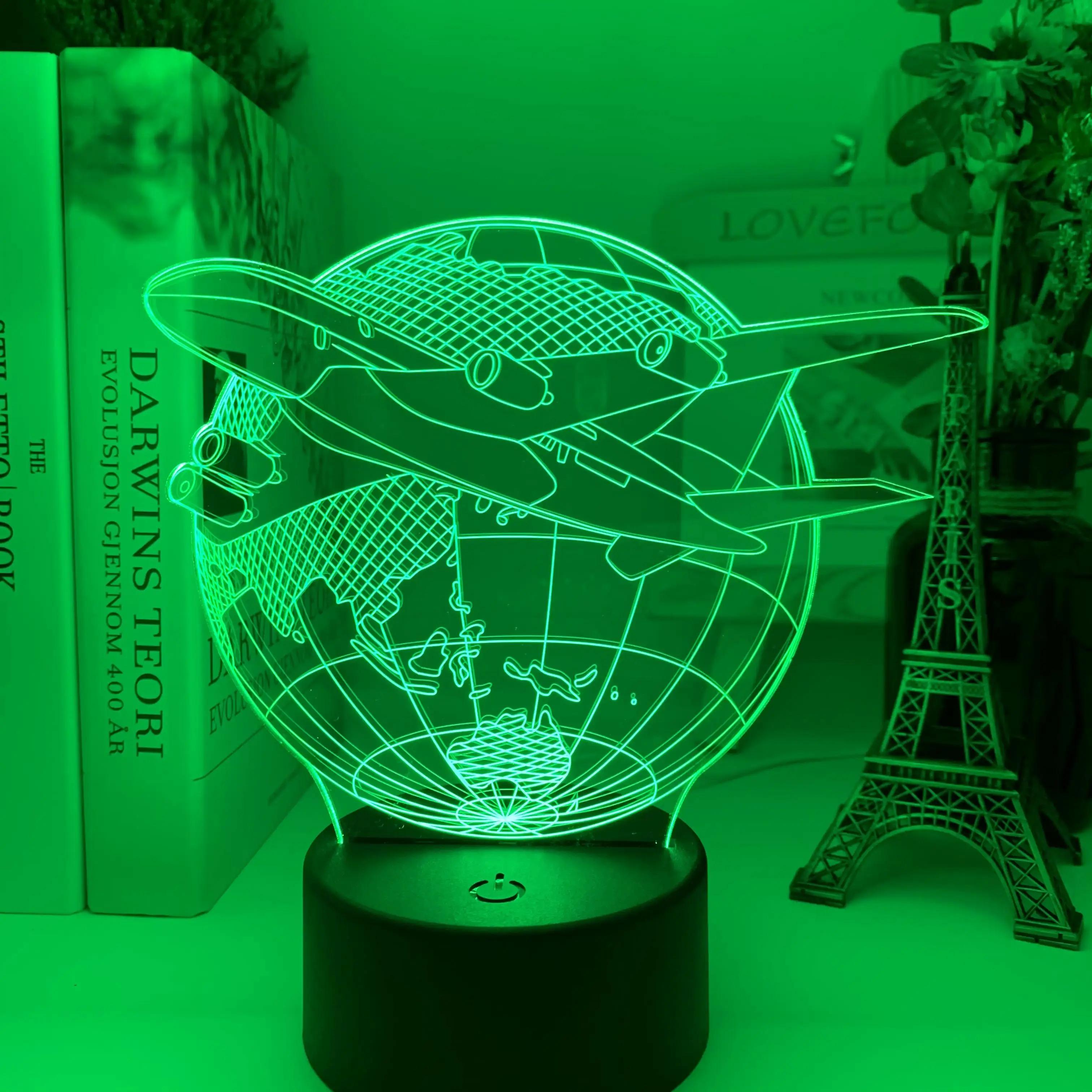 3D Lamp Airplane LED Touch Sensor Battery Powered Nightlight for Baby Room Decorative Atmosphere Led Night Light Air Plane Gift
3D Lamp Airplane LED Touch Sensor Battery Powered Nightlight for Baby Room Decorative Atmosphere Led Night Light Air Plane Gift