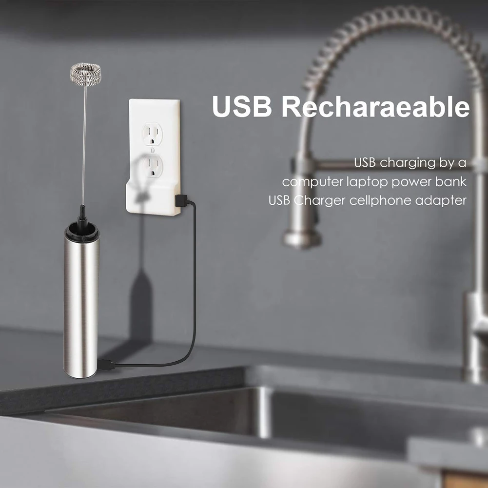 Portable 3 Speed Handheld Mixer Milk Frother Egg Beater Coffee Milk Drink Juice Food Whisk Stirrer USB Rechargeable Hand Blender
Portable 3 Speed Handheld Mixer Milk Frother Egg Beater Coffee Milk Drink Juice Food Whisk Stirrer USB Rechargeable Hand Blender