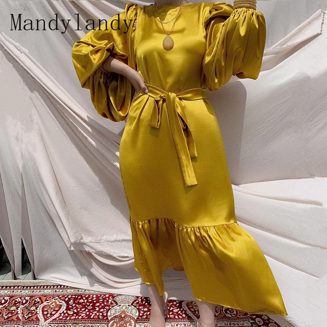 Mandylandy пояс с пышными рукавами абайя мусульманская атласная мусульманская одежда платье арабское элегантное Рамадан платье абайя Ид аль-Фи...
Mandylandy пояс с пышными рукавами абайя мусульманская атласная мусульманская одежда платье арабское элегантное Рамадан платье абайя Ид аль-Фи...